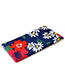 Fashion Red+blue+sapphire Blue Girls Pattern Decorated Cosmetic Bag