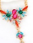 Fashion Multi-color Water Drop Shape Decorated Anklet