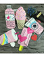 Fashion Pink Ice Cream Shape Decorated Wallet