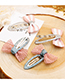 Fashion Pink+silver Color Bowknot Shape Decorated Hair Clip (2 Pcs)