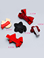 Fashion Red Bowknot Shape Decorated Hair Clip (5 Pcs)