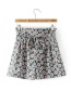 Elegant Multi-color Daisy Shape Decorated Skirt