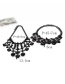 Fashion Black Pure Color Decorated Necklace