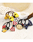 Lovely Red+yellow Rat&bowknot Decorated Hair Band (2pcs)