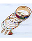 Fashion Multi-color Tassel Decorated Bracelet (8 Pcs )
