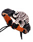 Fashion Black Elephant Shape Decorated Bracelet