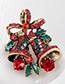 Fashion Antique Gold Color Bells Shape Decorated Brooch