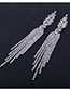Fashion Gold Color Tassel Decorated Earrings