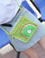 Fashion Green Kiwi Pattern Decorated Shoulder Bag