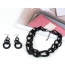 Fashion Black Color Matching Decorated Jewelry Set
