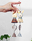 Fashion White+black Chaos Q Decorated Wind Chimes