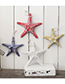 Fashion Blue Starfish Shape Decorated Hook Ornaments(middle)