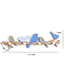 Fashion Blue+coffee Little Birds Decorated Hook Ornaments