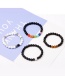 Fashion Multi-color Color Matching Decorated Beads Bracelet