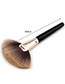 Fashion Black+brown Color-matching Decorated Brush