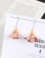 Fashion  Flower Pendant Decorated Earrings