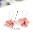 Fashion  Flower Pendant Decorated Earrings