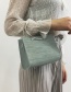 Fashion Khaki Circular Ring Decorated Shoulder Bag(2pcs)