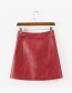 Fashion Red Round Shape Decorated Skirt