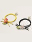Fashion White Flower Decorated Double Layer Haid Band