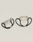 Fashion Silver Color Geometric Shape Decorated Hair Band