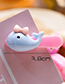 Lovely Blue+pink Small Whale Decorated Hairpin