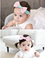 Lovely Pink Bowknot Decorated Pure Color Hair Band