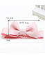 Lovely Gray Bowknot Decorated Pure Color Hair Band