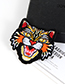 Fashion Multi-color Tiger Shape Decorated Simple Brooch