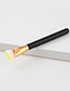 Trendy Pink+yellow Color Matching Decorated Makeup Brush(1pc)