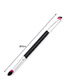 Trendy White+pink Color Matching Decorated Eye Shadow Brush(1pc)