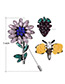 Fashion Multi-color Insect Shape Design Simple Brooch
