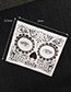 Fashion Black Eye Pattern Decorated Cosmetic Stickers