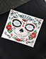 Fashion Multi-color Flower Pattern Decorated Face Cosmetic Stickers