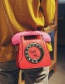Trendy Red Telephone Shape Design Shoulder Bag