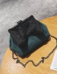 Lovely Green Bowknot Decorated Simple Shoulder Bag