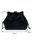 Lovely Black Bowknot Decorated Simple Shoulder Bag