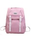 Sweet White Heart Shape Pattern Decorated Backpack