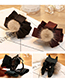 Fashion Brown Fuzzy Balls Decorated Hair Claw
