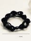 Fashion Brown Pure Color Decorated Hair Band