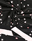 Trendy Black Stars Pattern Decorated Dual Use Scarf