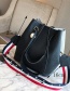 Fashion Light Brown Tassel Shape Decorated Bag (3pcs)