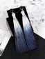 Fashion Gray Diamond Decorated Long Tassel Earrings