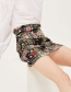 Fashion Multi-color Flower Pattern Decorated Skirt