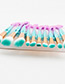 Fashion Blue Mermaid Shape Decorated Brushes (10pcs)
