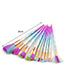 Fashion Multi-color Color-matching Decorated Brushes (10pcs)