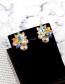 Fashion Multi-color Pure Color Decorated Earrings
