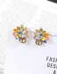 Fashion Multi-color Pure Color Decorated Earrings
