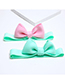 Lovely Pink+green Color-matching Decorated Baby Hair Band
