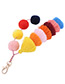 Lovely Multi-color Tassel Decorated Key Chain